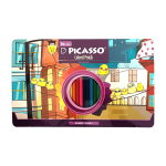 مداد رنگی 36 رنگ فلزی پیکاسو PICASSO