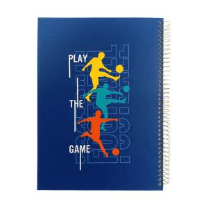 دفتر 100 برگ سیمی جلد سخت کلاسیک