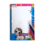 دفتر نقاشی 50 برگ طرح یونیکورن - تصویر 2