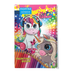 دفتر نقاشی 50 برگ طرح یونیکورن