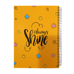 دفتر 100 برگ سیمی جلد سخت کلاسیک