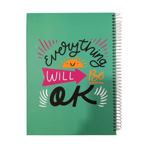 دفتر 100 برگ سیمی جلد سخت کلاسیک