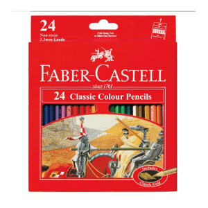 مداد رنگی 24 رنگ فابر کاستل مدل Classic