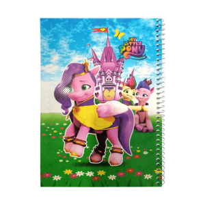 دفتر 50 برگ سیمی طرح پونی کوچولو