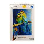 دفتر آبرنگ 10 برگ سایز A4 کالج