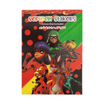 دفترچه استیکر اکلیلی همراه با رنگ آمیزی کد 04