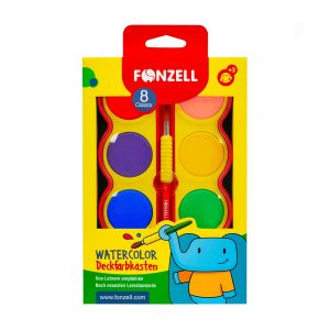 آبرنگ 8 رنگ فونزل سری Kids