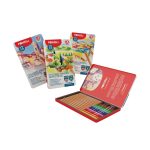 مداد رنگی 12 رنگ جعبه فلزی فونزل سری Creative