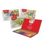 مداد رنگی 36 رنگ جعبه فلزی فونزل سری Creative - تصویر 3