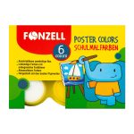 گواش 6 رنگ فونزل سری Kids