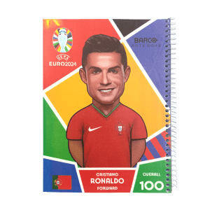 دفتر 100 برگ سیمی طرح رونالدو